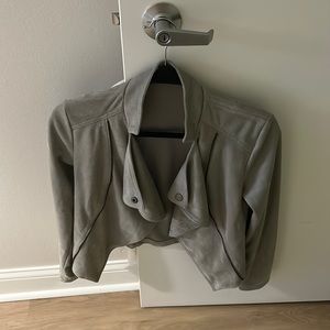 Suede jacket (S)